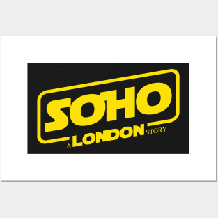 Soho, a london story Posters and Art